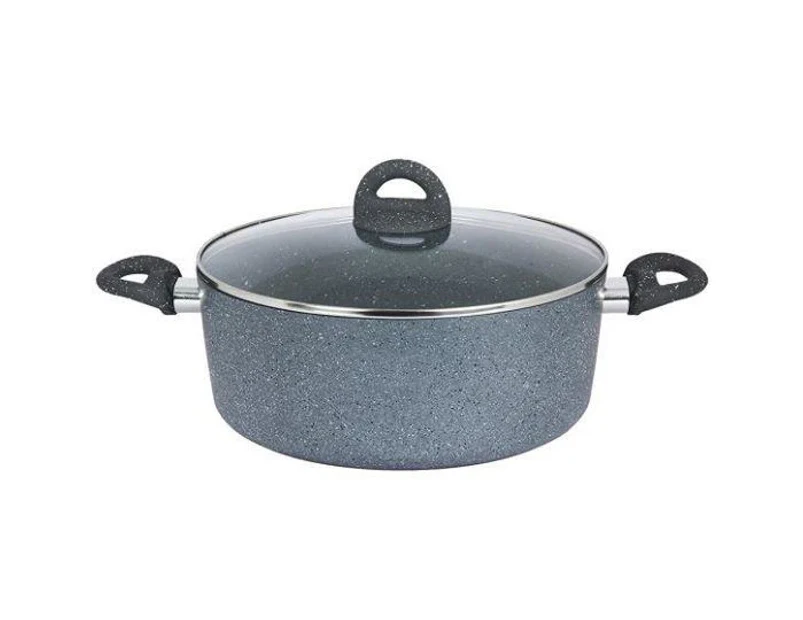 Wonderchef Granite Casserole with Lid 28cm