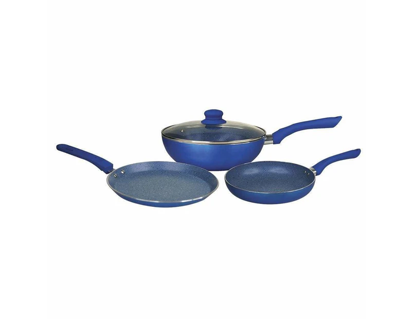 Wonderchef Royal Velvet Plus Set Blue