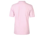 Slazenger Men Plain Polo Shirt Mens - Light Pink