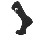 Adidas Men's Cushioned Crew Socks 3-Pack - Black/White