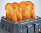 Morphy Richards Evoke Special Edition 4 Slice Toaster - Blue Steel