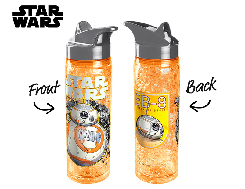 Star Wars 600mL BB-8 Ezy Freeze Drink Bottle - Orange/Grey