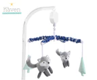 Little Haven Baby Musical Mobile - Little Explorer Navy Mint