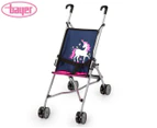 Bayer Doll Buggy Umbrella Style Stroller - Navy/Pink