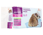 30pk Paws & Claws Antibacterial Training Pads
