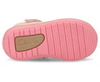 Clarks Girls' Mara Wide Fit Shoes - Blush