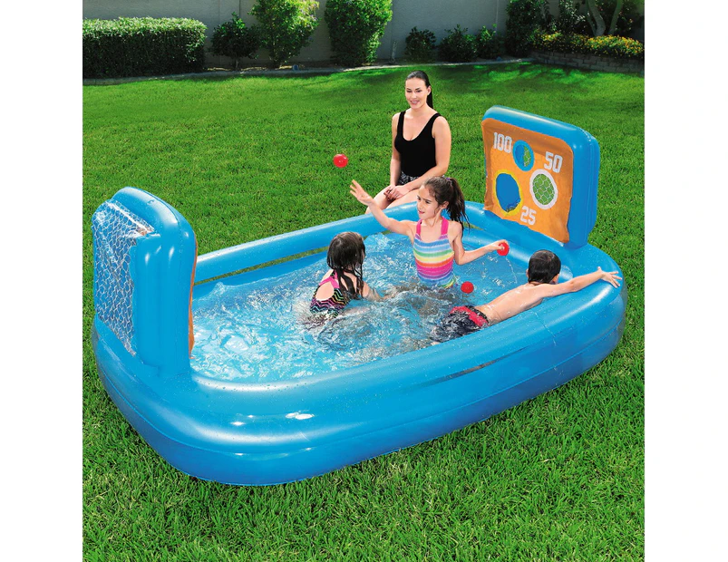 Bestway Inflatable Kids Pool Skill Shot Swimming Paddling Pool Ball Pit Game Toy