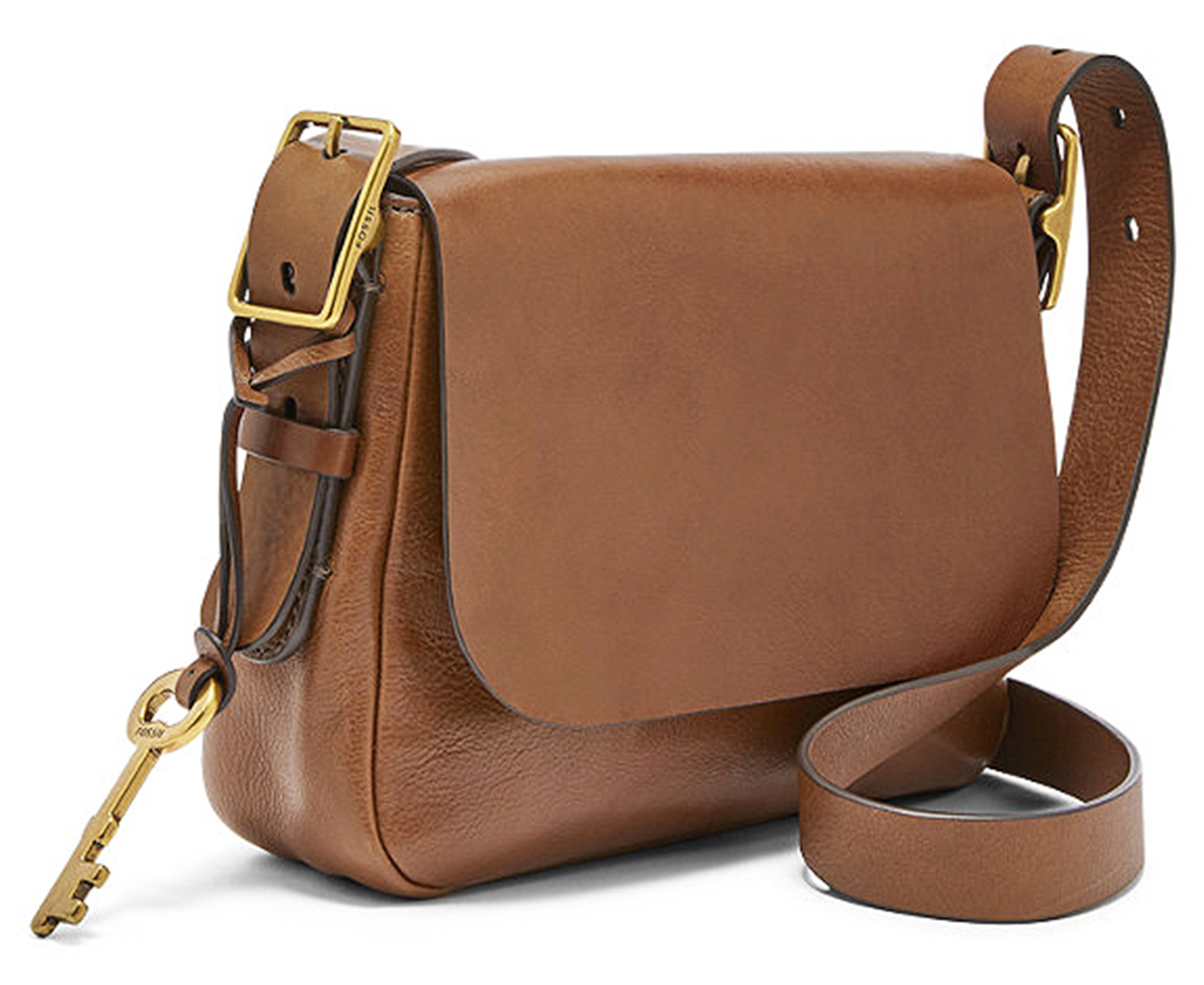 Fossil harper small saddle on sale crossbody