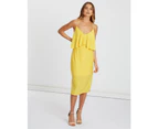 Chancery Women's Elsie Layered Dress - Yellow