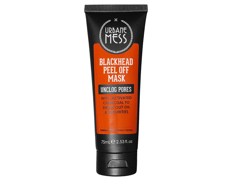 Urbane Mess Charcoal Blackhead Peel Off Mask 75mL
