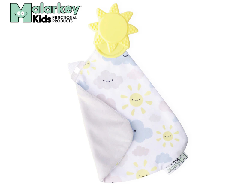 Malarkey Kids Munch-It Teething Security Comforter Blanket - You Are My Sunshine