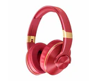 Catzon BT808 Wireless Bluetooth Headphone Music Earphones Portable Stereo Earbuds Noise Cancelling Headset – Red