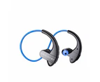 Catzon S13 Bluetooth Headphone IPX5 Waterproof Wireless Sport Earphones HiFi Sweatproof Sports Earphones Mic -Blue