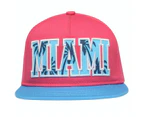 No Fear Girls City Snap Back Cap Hat Headwear Junior - Miami