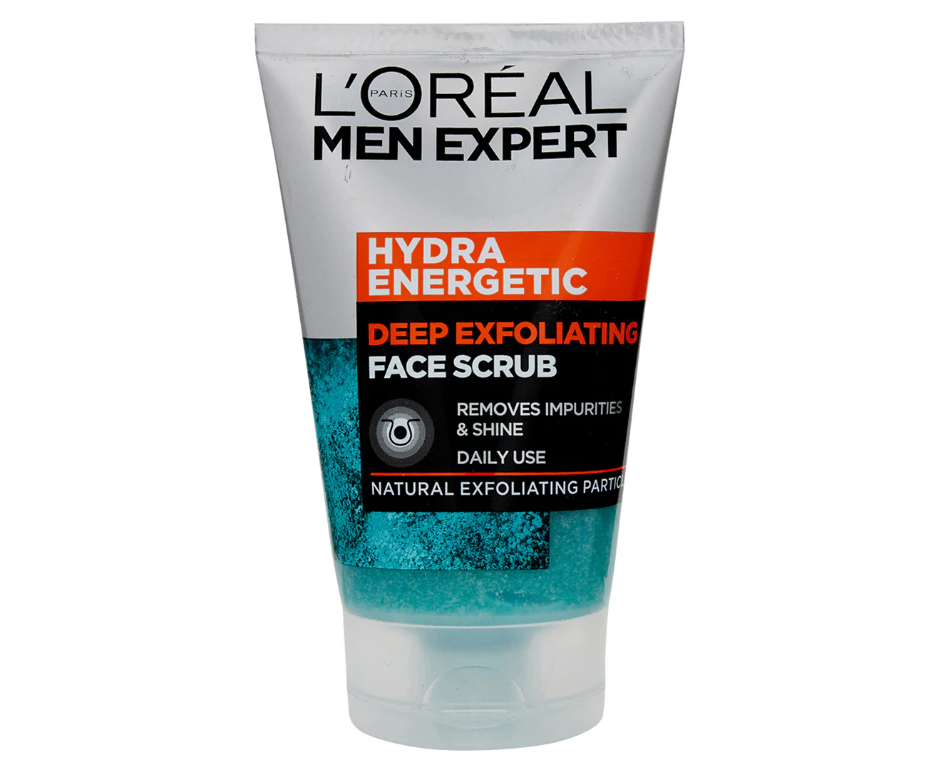 L'Oréal  Men Expert Hydra Energetic Deep Exfoliating Face Scrub 100mL