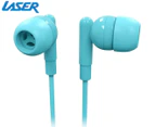 Laser In-Ear Headphones w/ Microphone - Icy Morning