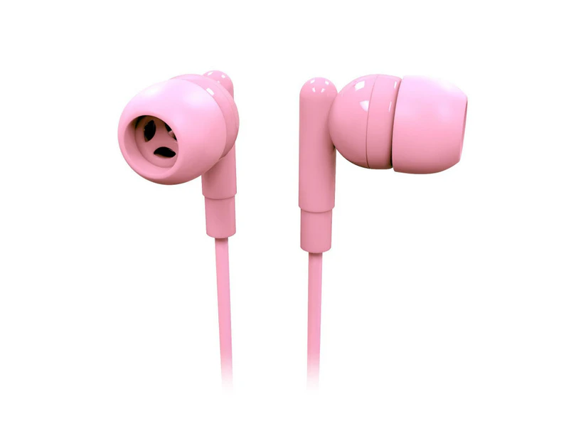 Laser Earbud Headphone in Rose Quartz