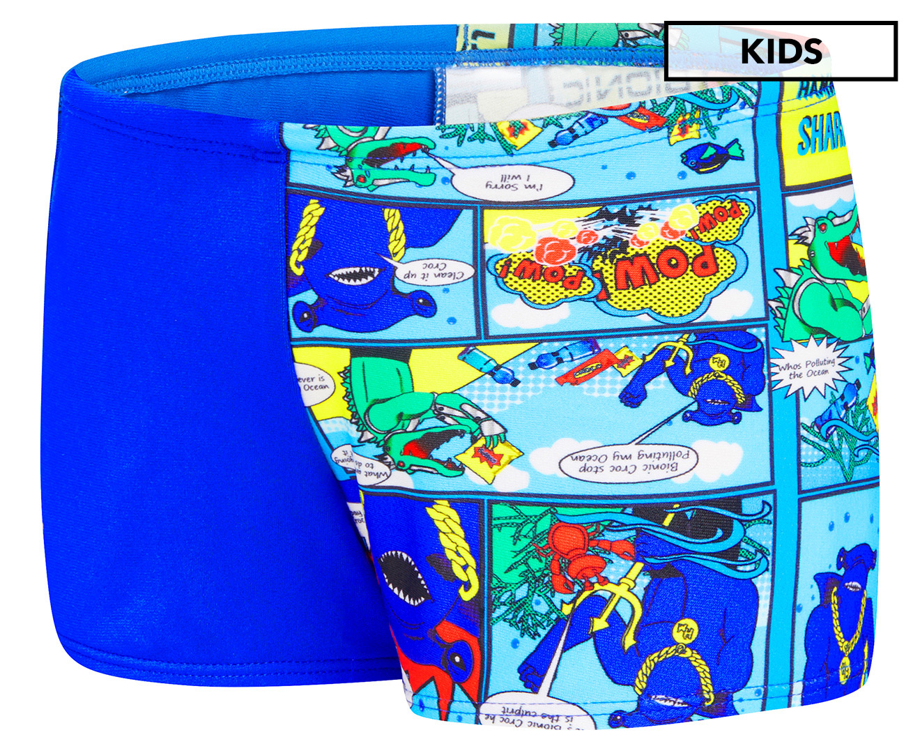 Speedo Boys Octo Friends Aquashort Beautiful Bluespeedo Comic