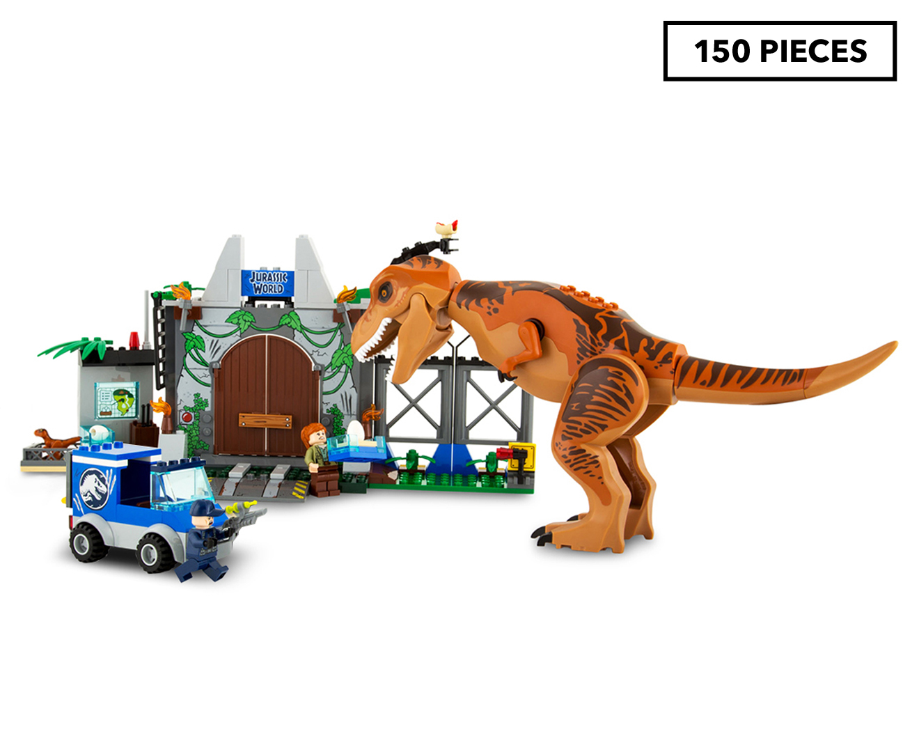 LEGO® Juniors Jurassic Park T. Rex Breakout Building Set | M.catch