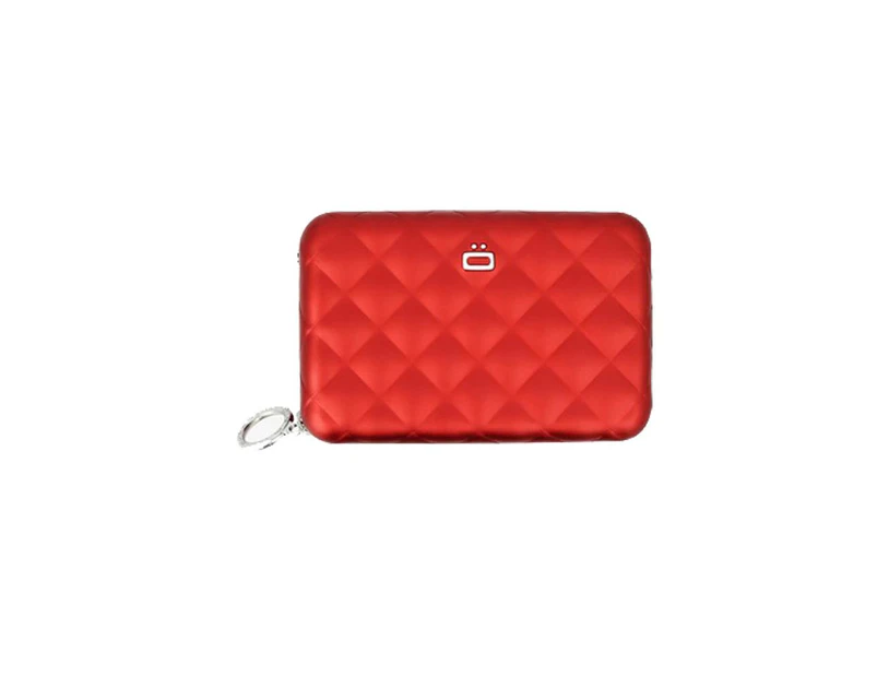 OGON Quilted Zipper - red
