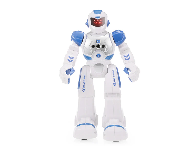 Smart Intelligent Robot Educational RC Toy Programmable Gesture Sensor Music Dance for Kids Gift - Blue