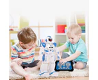 Smart Intelligent Robot Educational RC Toy Programmable Gesture Sensor Music Dance for Kids Gift - Blue