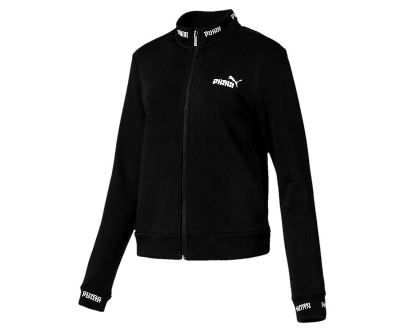 Puma Women's Amplified Track Jacket - Cotton Black | Catch.co.nz