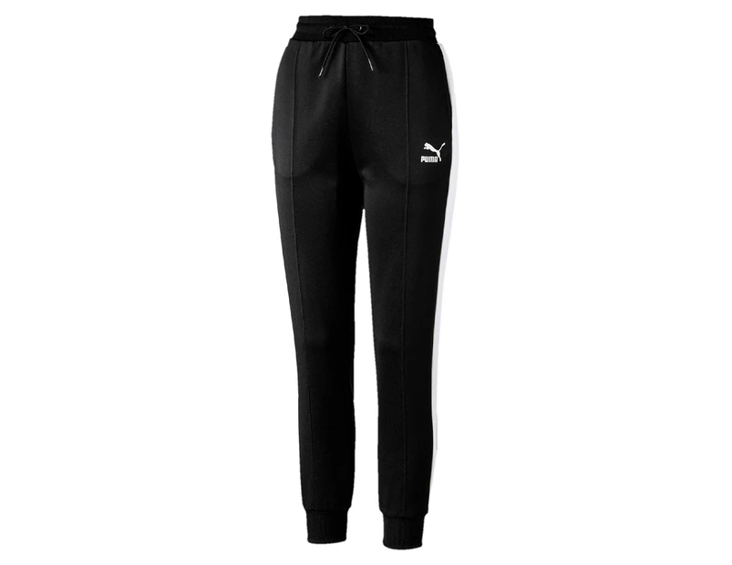 Puma Women's Classic T7 Trackpants / Tracksuit Pants - Puma Black