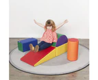 YOZZI Baby Kids Large Soft Foam Block Indoor Climb Crawl and Slide Safe Foam Playset 5pcs