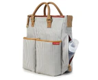 SKIP HOP French Stripe Duo Special Edition Diaper Bag Nappy Storage with changing mat pad