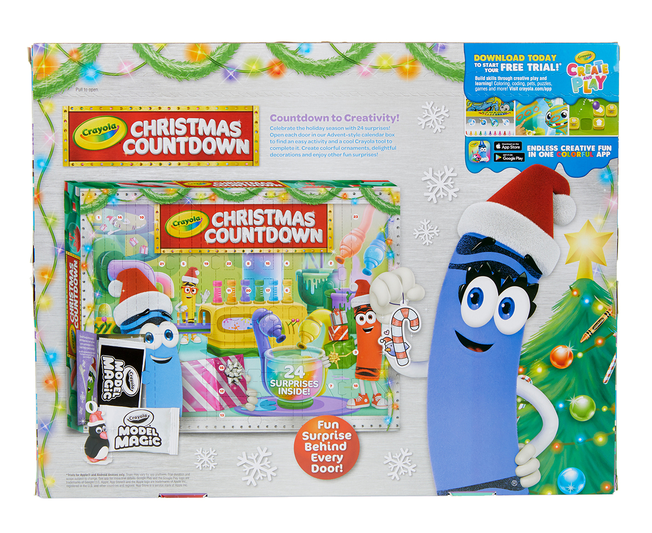 Crayola Christmas Countdown Advent Calendar Catch.co.nz