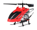 2.4G RC Remote Control Helicopter 3.5CH Altitude Hold RC Aircraft Toy for Kids Adults - Red