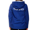 Tommy Hilfiger Sport Women's Chevron Hooded Jacket - Deep Blue