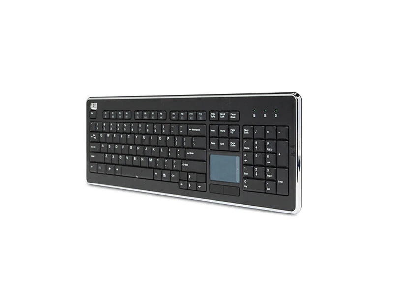 Adesso Wireless Keyboard with Touchpad, Desktop 104-key US Layout, Req 2xAAA Batteries