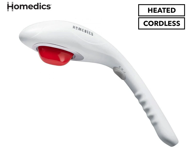 HoMedics Cordless Percussion Body Massager with Soothing Heat - HHP-405H-AU