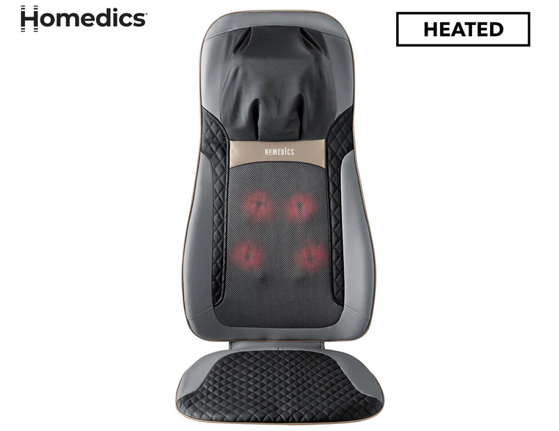 HoMedics Shiatsu Elite II Massage Cushion w/ Soothing Heat - MCS-845H-AU