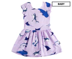 Bonds Baby Girls' Hipster Dress - Shark Print