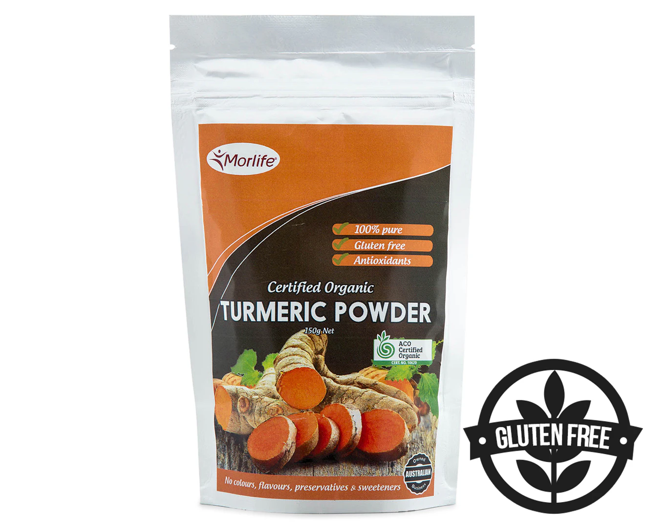 Morlife Organic Turmeric Powder 150g 