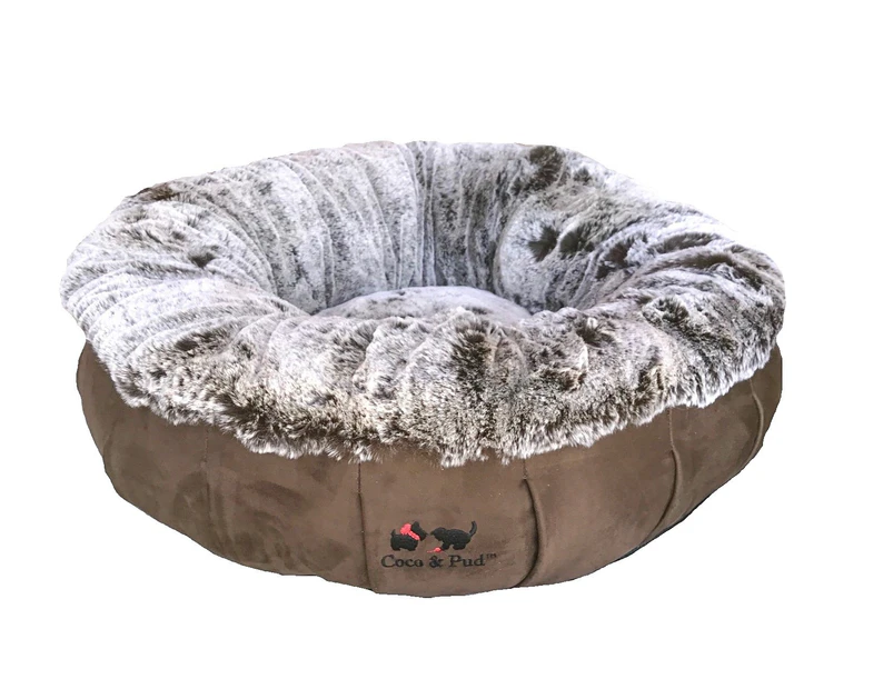 Coco Luxe Pet Bed - Expresso