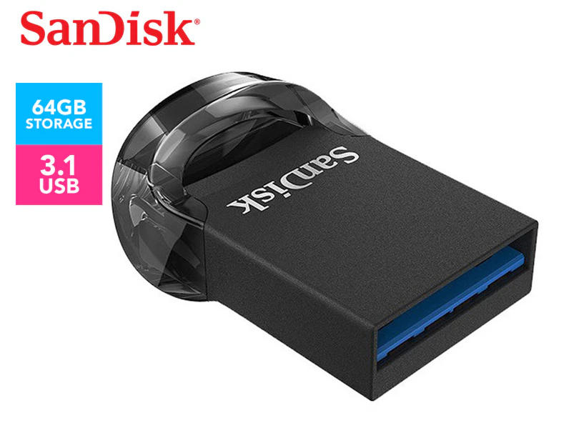 SanDisk 64GB Ultra Fit USB Flash Drive