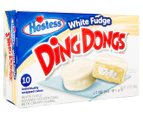 10pk Hostess Ding Dongs White Fudge 360g