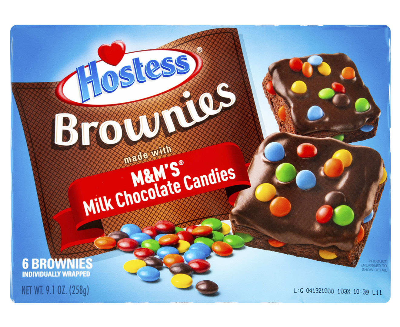 REVIEW: Hostess Brownies made with Milk Chocolate M&M's - The