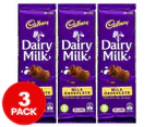 3 x Cadbury Milk Chocolate Block 150g