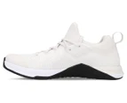 Nike Women's Metcon Flyknit 3 Cross-Training Weightlifting Shoes - White/Platinum Tint-Black