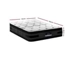 Giselle 36CM DOUBLE Mattress Bed 7 Zone Euro Top Pocket Spring Medium Firm Foam 3