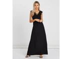 The Fated Women's New Moon Maxi Dress - Black