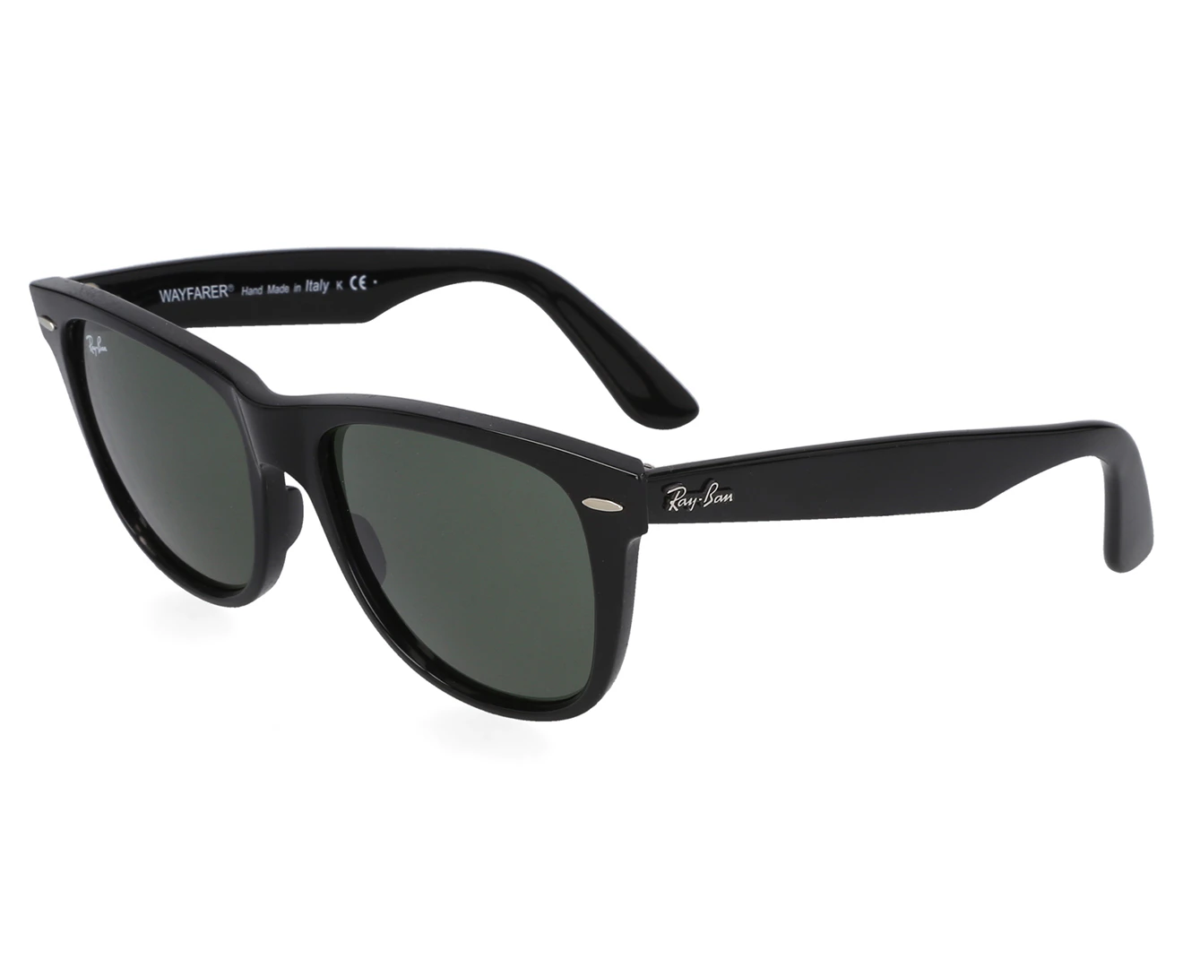 Ray-Ban Original Wayfarer RB2140 Sunglasses - Black/Green