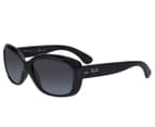 Ray-Ban Women's Jackie Ohh RB4101601 Polarised Sunglasses - Black/Grey 1