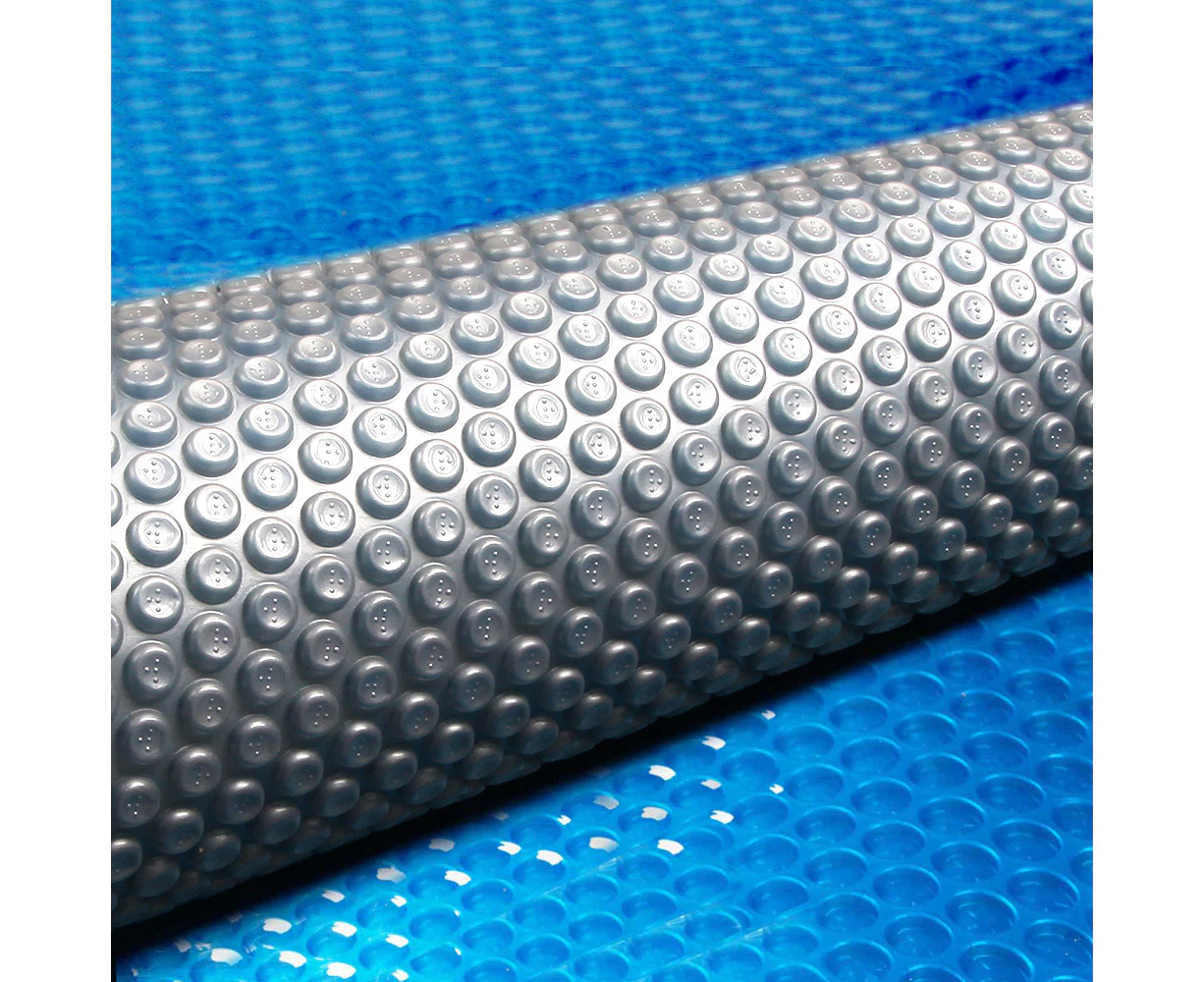 Aquabuddy 9.5M X5M Solar Swimming Pool Cover 400 Micron Outdoor Bubble Blanket