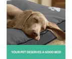 Pet Dog Bed Cat Beds Mattress Pad Mat Cushion Pillow Soft Washable Canvas Comfy L i.Pet